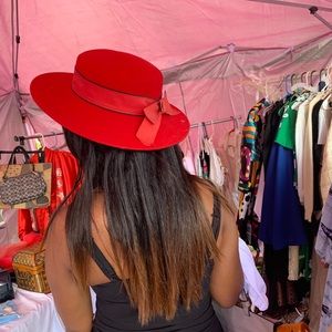 Michael Howard Vintage Red Hat